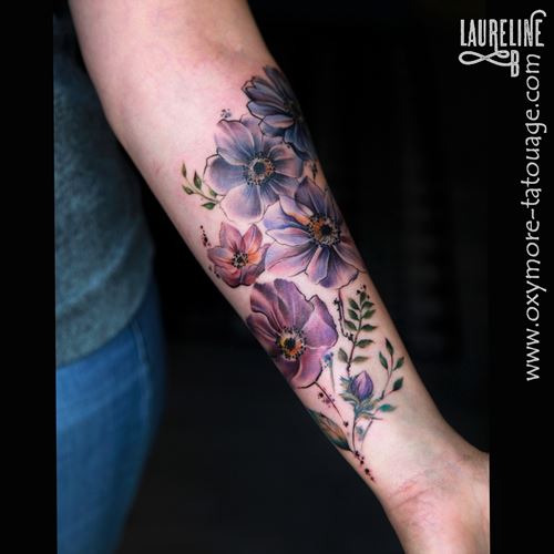 Tatouages Graphiquesaquarelle Laureline B Tattoo 95