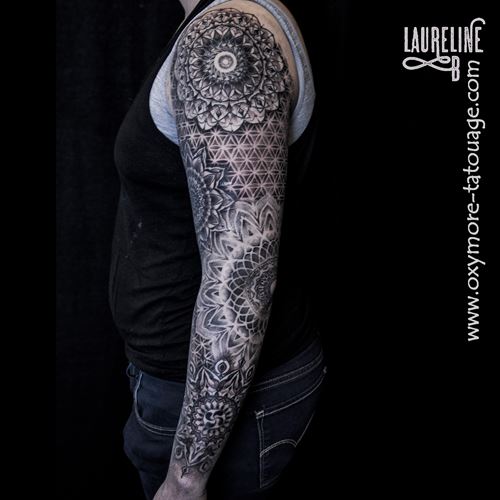 Tatouages Graphiquesaquarelle Laureline B Tattoo 95